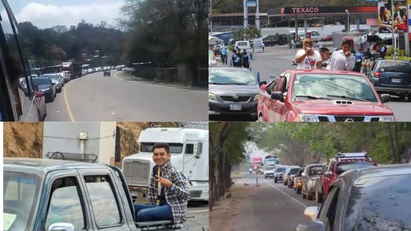 Miles de hondureños retornan a la capital
