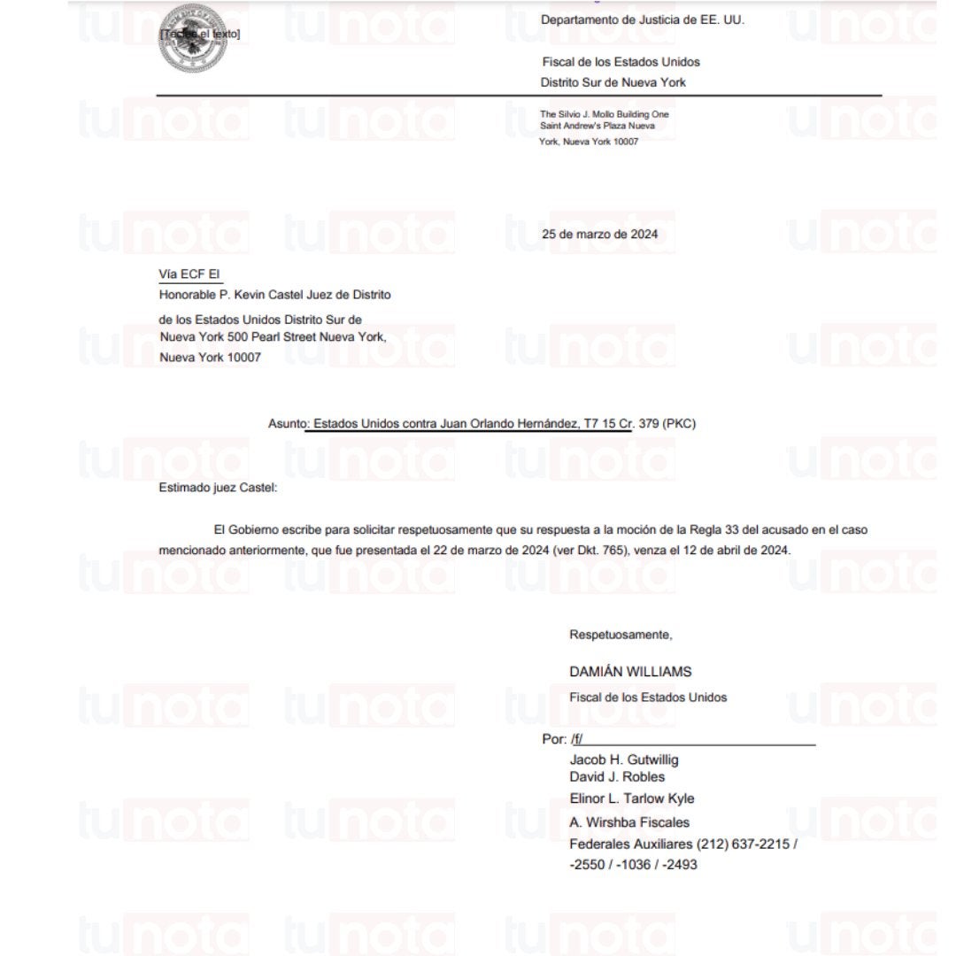 Juicio de JOH