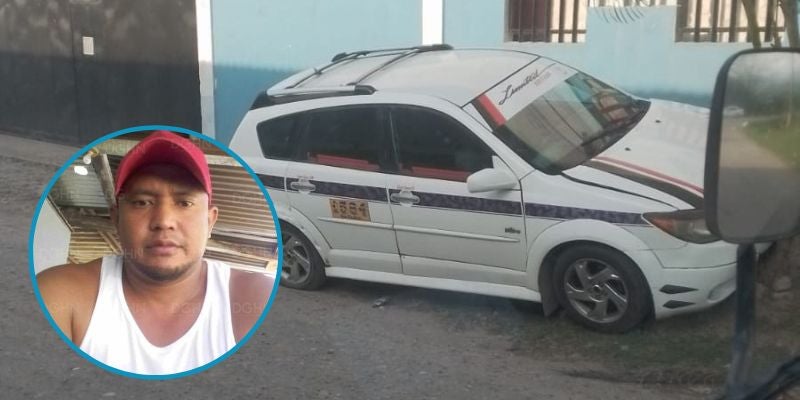 Asesinan a taxista al interior de su vehículo en La Ceiba
