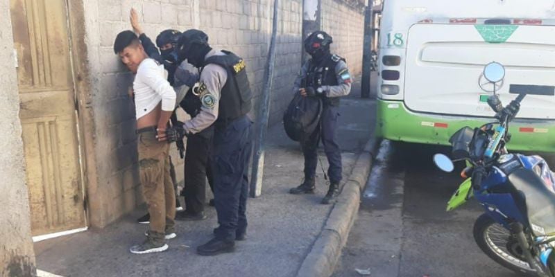 La Policía Nacional realiza operativos en Comayagüela