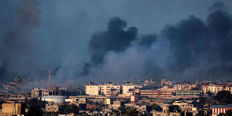 Hamás reporta 11 muertos en un bombardeo israelí cerca de un hospital en Gaza