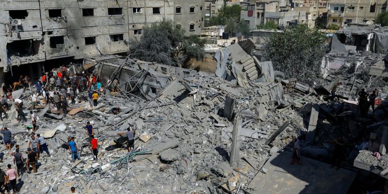 Hamás reporta 11 muertos en un bombardeo israelí cerca de un hospital en Gaza