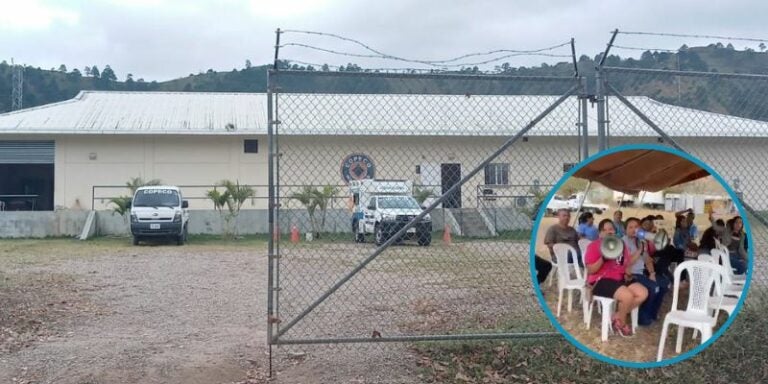 Colectivos de Libre se toman oficinas de COPECO de Danlí