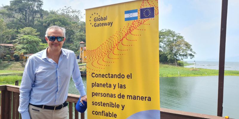 Director para América Latina y el Caribe de la UE recorre Lago de Yojoa