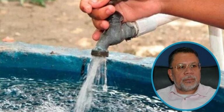 Suministro de agua se mantiene dos veces a la semana en la capital