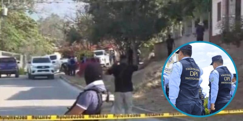 Un agente policial fallece en enfrentamiento con criminales en Lamaní, Comayagua