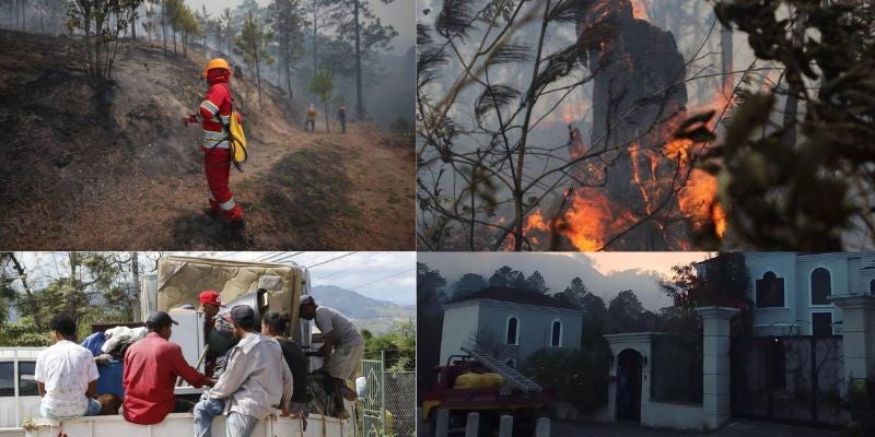 Anuncian nuevas evacuaciones por incendio en Corralitos, La Tigra