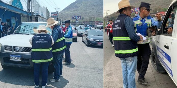 TSC decomisa varios carros del Estado por andar circulando en esta Semana Santa