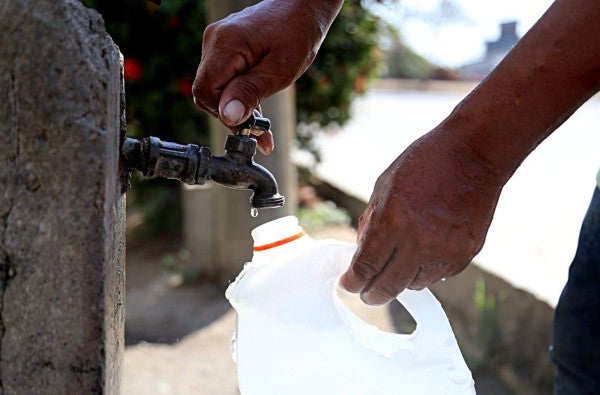 Escasez de agua potable