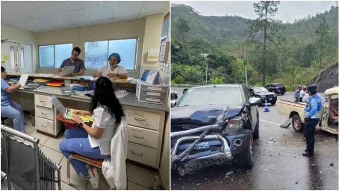 Los sábados y domingos pueden ingresar de 25 a 30 pacientes por accidentes de Tránsito al IHSS Regional Norte.