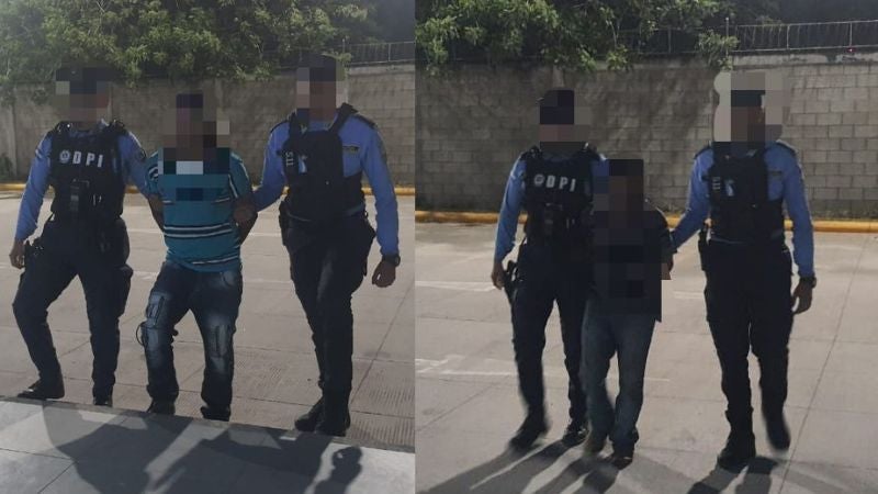Capturan hombres homicidio Comayagua