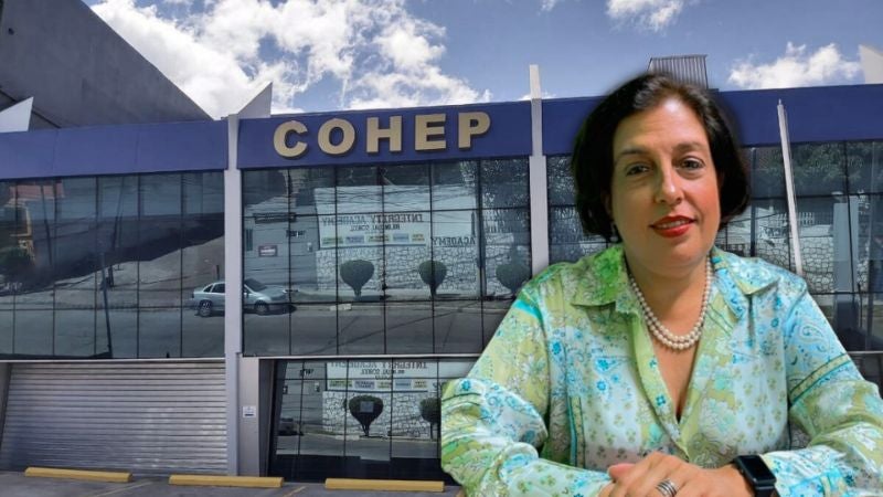 Anabel Gallardo es presidenta del Cohep