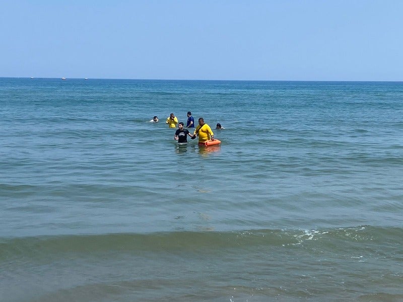 personas rescatadas de morir ahogadas Honduras