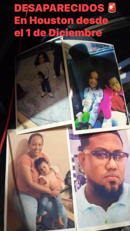 Aparece familia hondureña EEUU