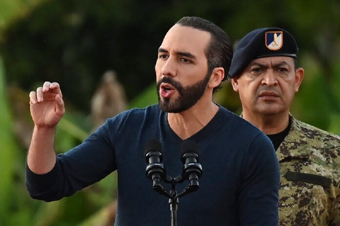 El presidente Nayib Bukele declaró una 