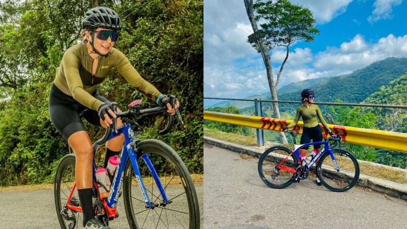La ciclista ha ganado varios campeonatos de ciclismo.