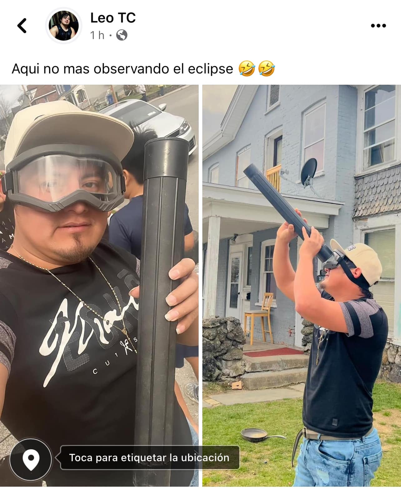 Hombre relata que perderá el ojo tras haber observado el eclipse
