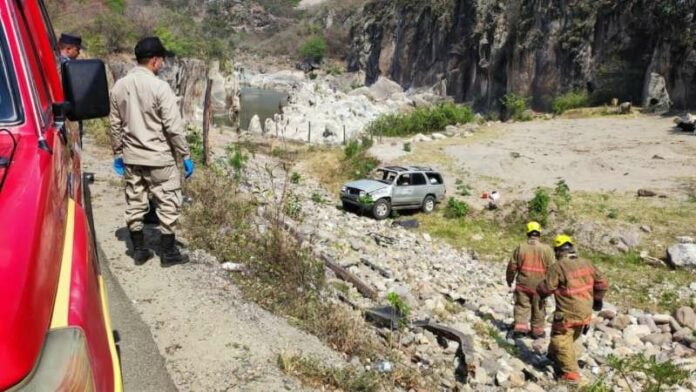 Persona muerta en accidente en Lempira