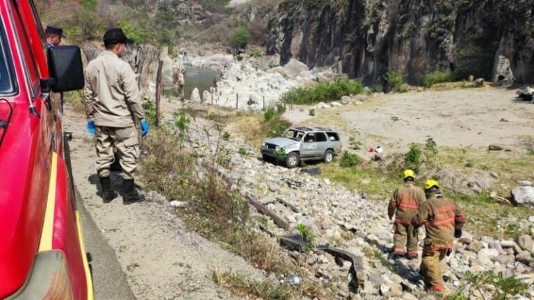 Persona muerta en accidente en Lempira