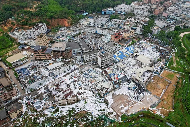 Tornado en la ciudad meridional china de Cantón deja al menos 5 fallecidos