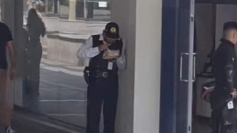 Guardia de seguridad / almuerzo