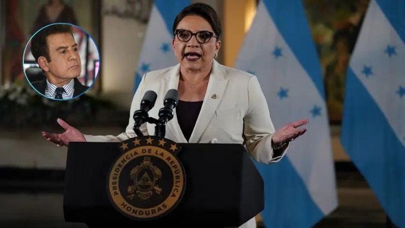 Presidenta Castro recomienda a diputados aceptar renuncia de Nasrralla