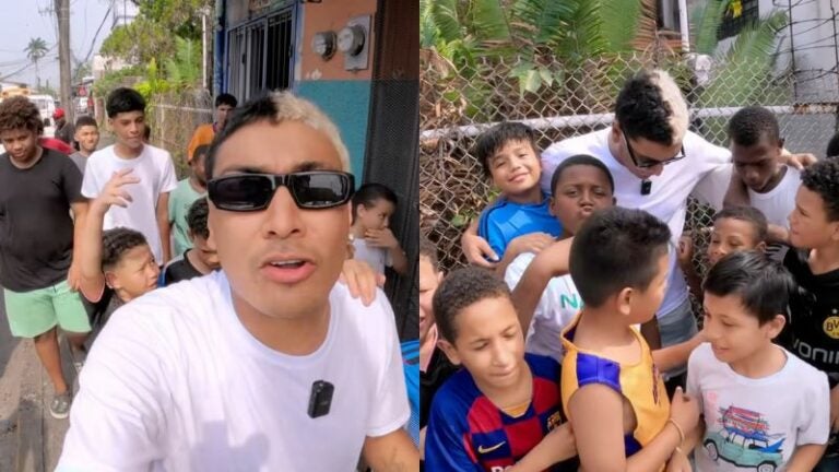 «Apoyo el futuro»: Supremo regala tacos de fútbol a niños en La Ceiba