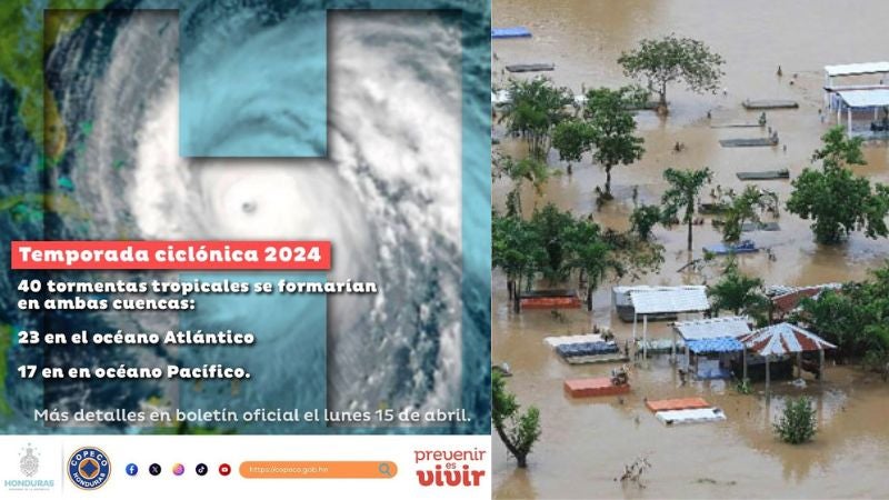 Tormentas tropicales Honduras 2024