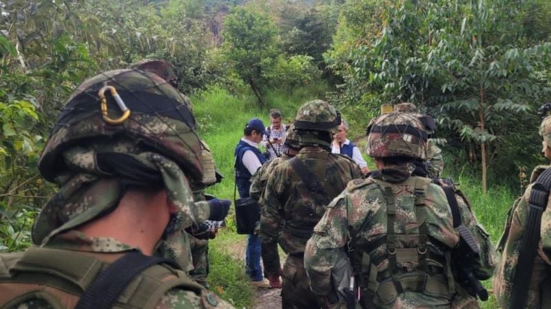 Liberan 34 militares Colombia