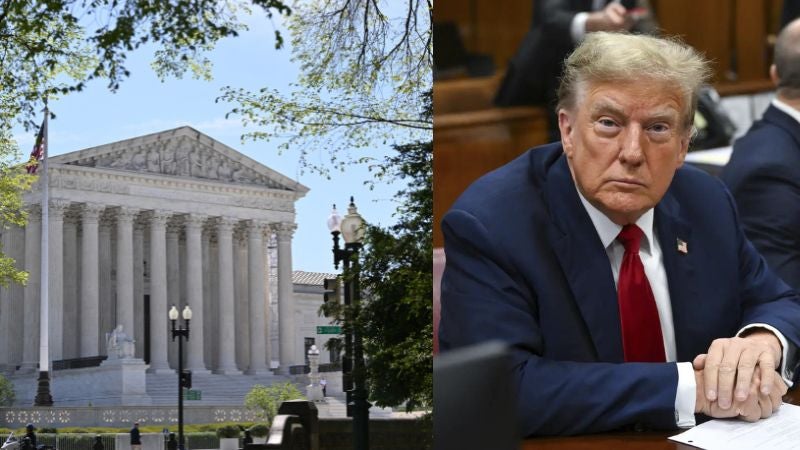 Corte Suprema examina si Trump goza de inmunidad presidencial