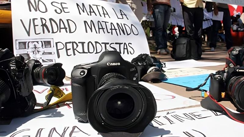 Un 96% de muertes a periodistas en el Distrito Central se mantienen en impunidad