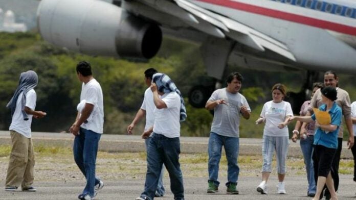 hondureños retornados de México