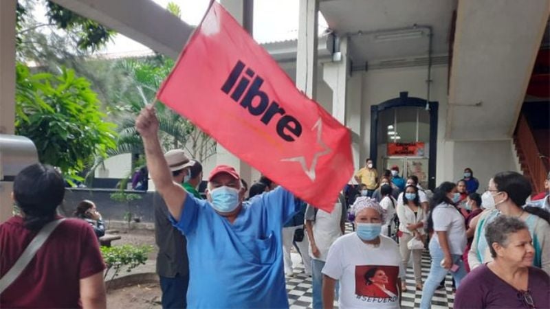 protestan en Hospital San Felipe