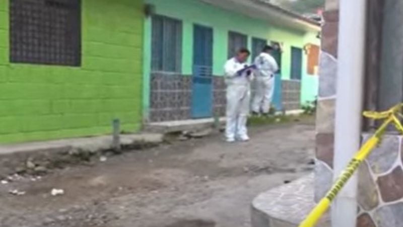 Mujer muerta calle Comayagüela