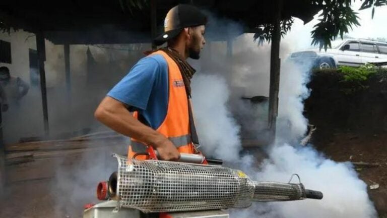 Casos de dengue en Lempira