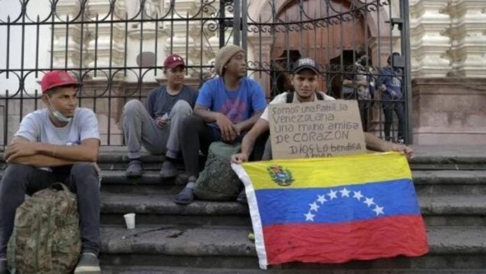 Migrantes venezolanos