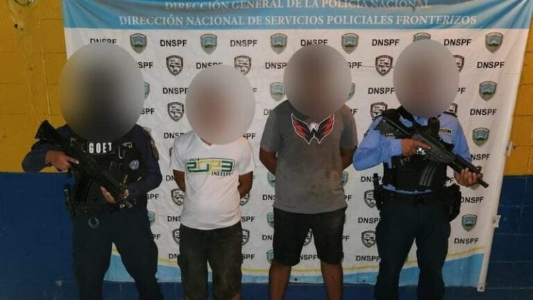 Capturan a dos hombres por contrabando en Choluteca