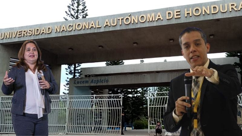 Villanueva discute con rector Odir Fernández