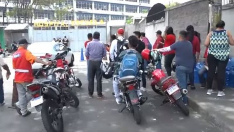 Motorizadas de Libre exigen plazas en el Hospital Escuela
