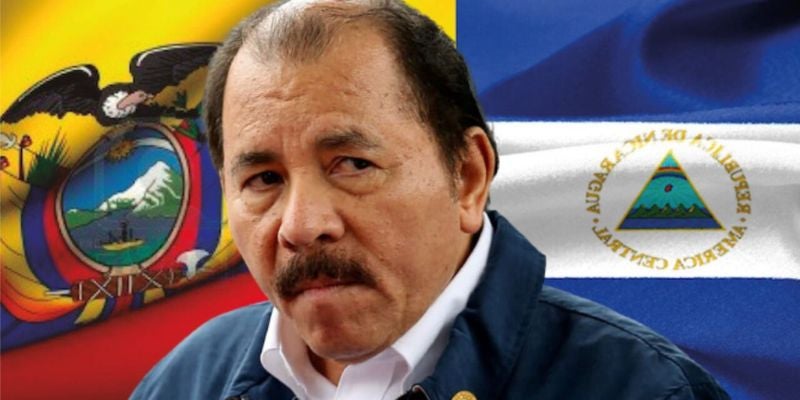 Nicaragua rompe relaciones diplomáticas con Ecuador por la irrupción en la embajada de México en Quito