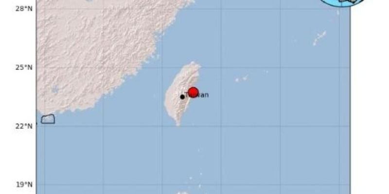 Sismo de magnitud 6,3 sacude la costa este de Taiwán