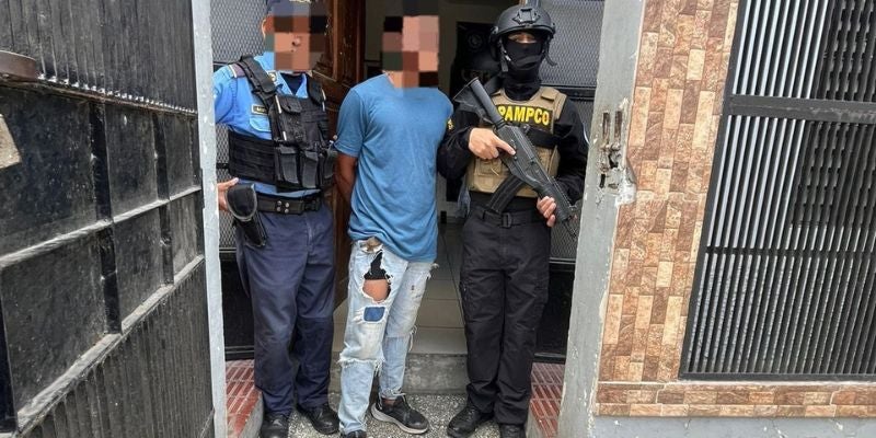 Cae Alias "El Nayo" presunto destruidor de drogas en Copán