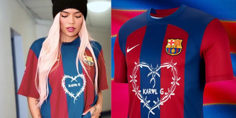 Logotipo de Karol G estará plasmado en la camisa que el Barcelona usará ante el Real Madrid