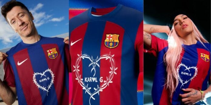 Logotipo de Karol G estará plasmado en la camisa que el Barcelona usará ante el Real Madrid