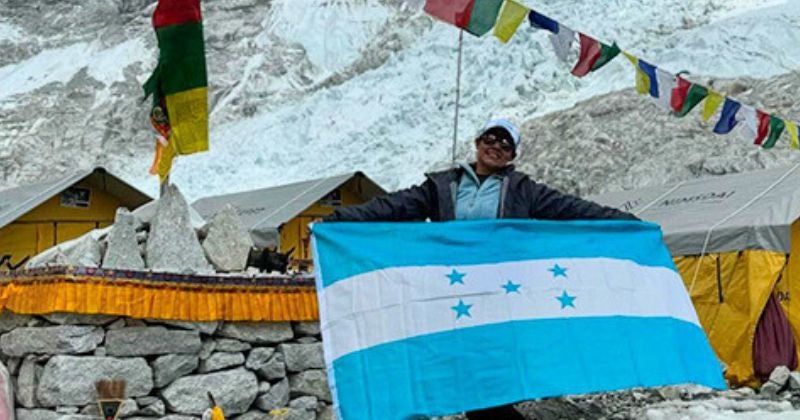 Dora Raudales la primera hondureña que busca conquistar el Monte Everest
