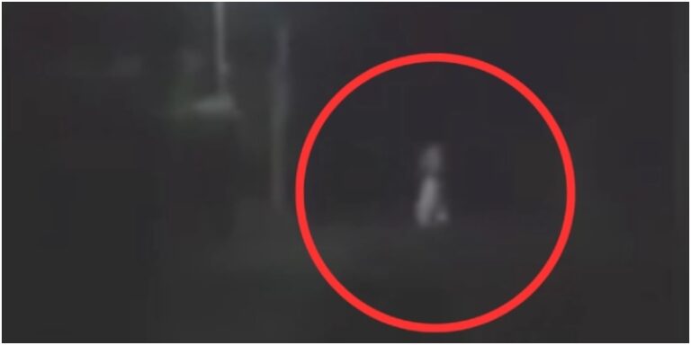 ¿Fue en San Pedro Sula? Captan a «La Llorona» caminando por una calle