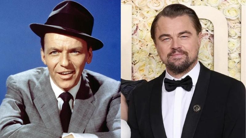 Leonardo DiCaprio como Frank Sinatra