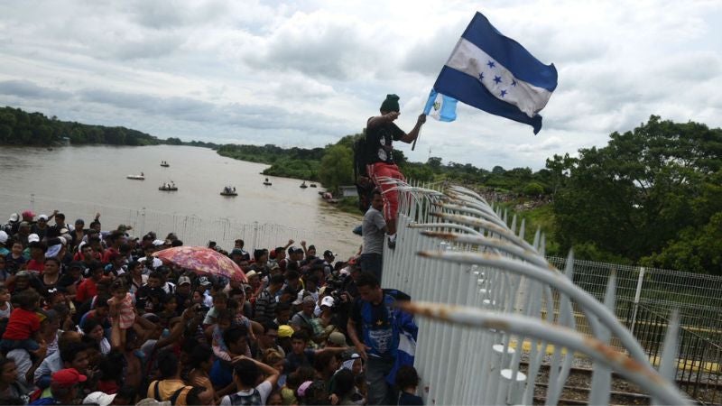 Amnistía Internacional hondureños huyeron