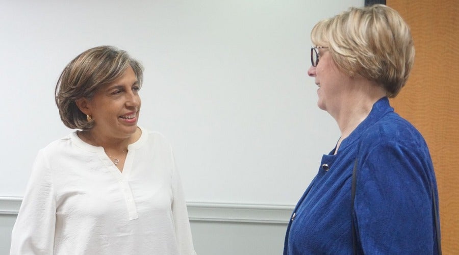 Presidenta del Cohep y embajadora de EEUU en Honduras