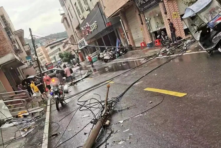 Tornado en China